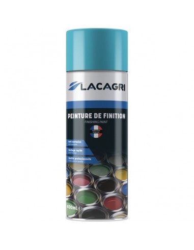 PEINTURE DE FINITION BLEU KING BRAUD AEROSOL 400ML LACAGRI