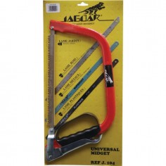 SCIE MULTIFONCTIONS AVEC 4 LAMES 300 MM (JARDIN/BOIS/METAUX/PLASTIQUE)