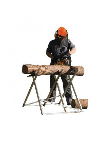 CHEVALET METALLIQUE 3 POSITIONS GALVANISE PLIABLE