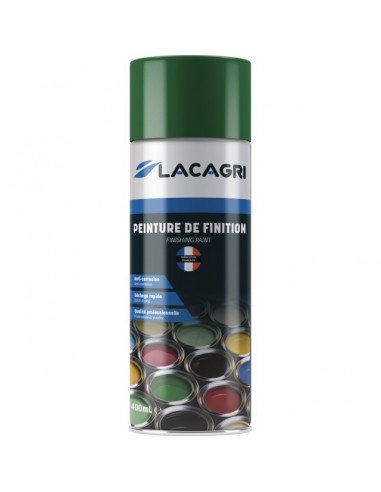 PEINTURE DE FINITION VERT FONCE PROMODIS AEROSOL 400ML LACAGRI