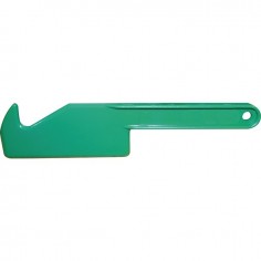 SPATULE DE JARDIN AVEC GRATTOIR PLASTIQUE