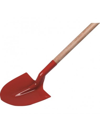 PELLE RONDE COL DE CYGNE 29CM AVEC MANCHE BOIS 120CM