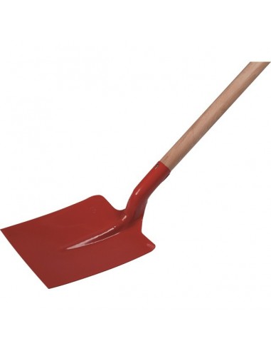 PELLE CARREE COL DE CYGNE 25CM AVEC MANCHE BOIS 110CM