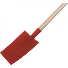 BECHE SENLIS 28CM AVEC MANCHE BOIS 100CM GOUVY