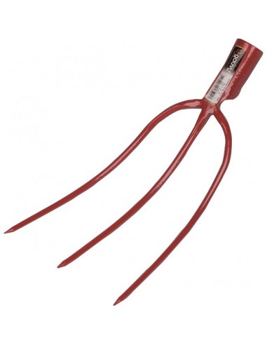 FOURCHE A FOIN 3 DENTS 30CM SANS MANCHE