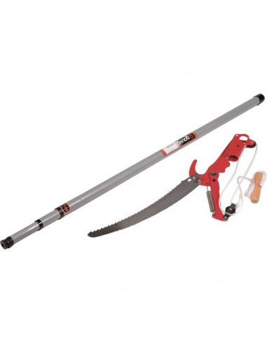 ECHENILLOIR-SCIE TAILLANT DE 44 CM AVEC MANCHE