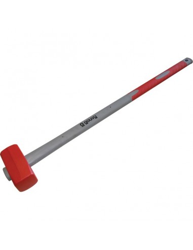 MASSE COUPLE 3KG AVEC MANCHE FIBRE 90CM