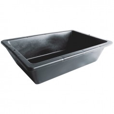 AUGE 12 LITRES PLASTIQUE NOIR