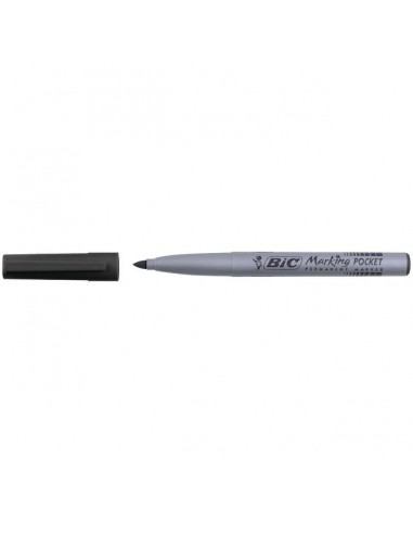 MARQUEUR PERMANENT NOIR POINTE FINE OGIVE BIC