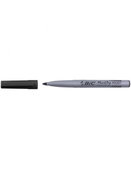 MARQUEUR PERMANENT NOIR POINTE FINE OGIVE BIC