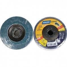 DISQUE A LAMELLES BOMBE 125 MM GRAIN 40 BLUE PRO