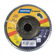 DISQUE A LAMELLES BOMBE 125 MM GRAIN 80 BLUE PRO