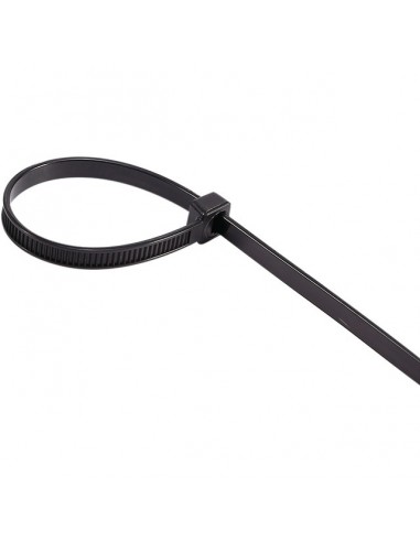 SACHET DE 100 LIENS DE SERRAGE 265X9 NOIR