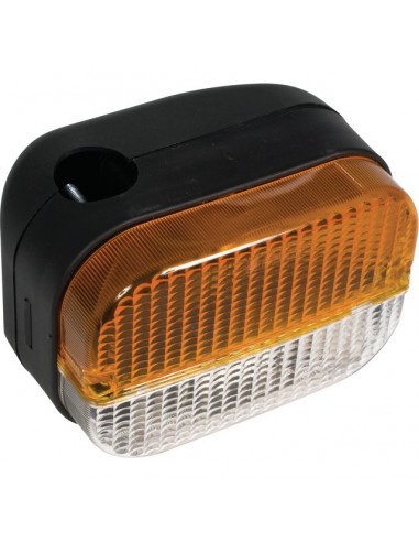 FEU DE POSITION ET CLIGNOTANT GAUCHE MONTAGE SUR TUBE