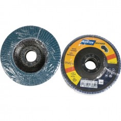 DISQUE A LAMELLES BOMBE 115 MM GRAIN 40 BLUE PRO