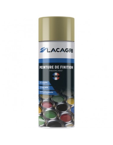PEINTURE DE FINITION BRONZE LEBOULCH AEROSOL 400ML LACAGRI