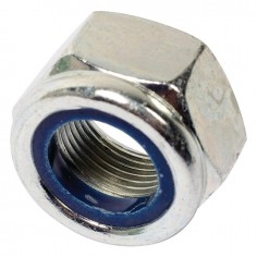 ECROU HEXAGONAL FREIN NYLON 16 MM ZINGUE 8.8 PAS 150