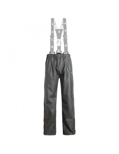PANTALON DE PLUIE SHARK  POLYESTER PU VERT 2XL
