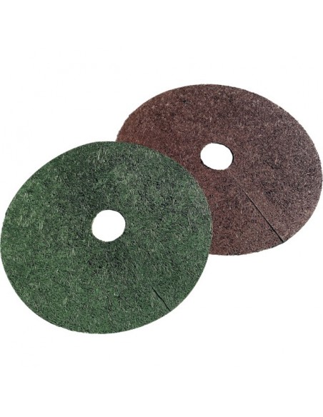 CONTOUR D'ARBRE REVERSIBLE BRUN/VERT EN CAOUTCHOUC DIAMETRE 60CM EPAISSEUR 13MM OSVAN