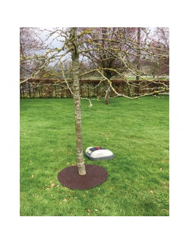 CONTOUR D'ARBRE REVERSIBLE BRUN/VERT EN CAOUTCHOUC DIAMETRE 60CM EPAISSEUR 13MM OSVAN