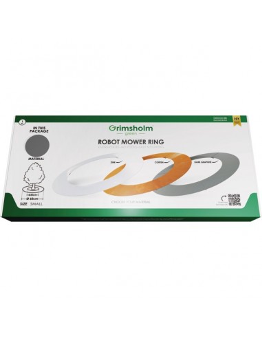 CONTOUR D'ARBUSTES 60 CM GRIS GRAPHITE POUR ROBOTS DE TONTE