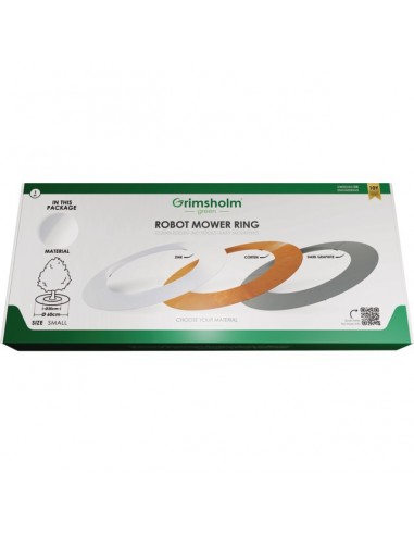 CONTOUR D'ARBUSTES 60 CM ZINC POUR ROBOTS DE TONTE