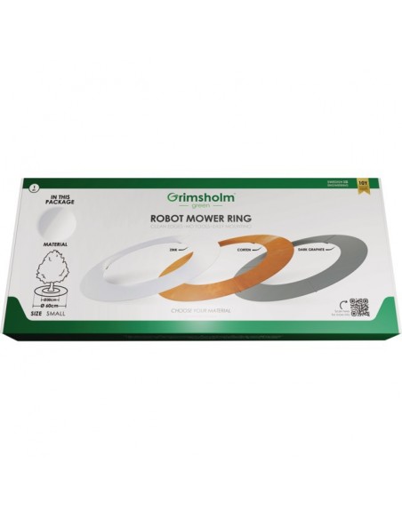 CONTOUR D'ARBUSTES 60 CM ZINC POUR ROBOTS DE TONTE