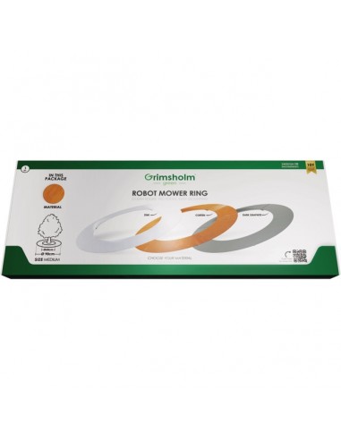 CONTOUR D'ARBUSTES 90 CM ROUILLE POUR ROBOTS DE TONTE