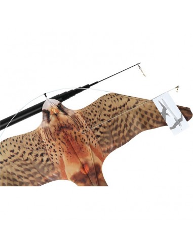OISEAU EFFAROUCHEUR FAUCON 970X470 MM + MAT DE  5 METRES