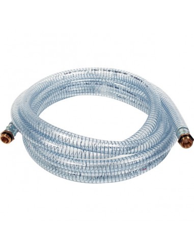 FLEXIBLE ASPIRATION PVC GASOIL HUILE  6M D25MM RACC1