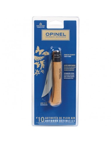 COUTEAU LAME ACIER INOXYDABLE N°10 BLISTER