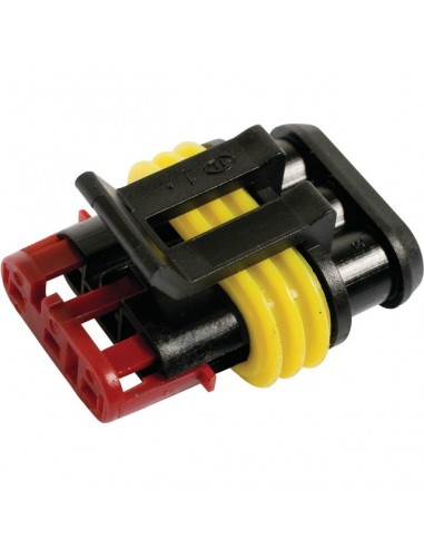 CONNECTEURS ETANCHE MALE 3 VOIES AMP SUPERSEAL 1