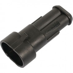 CONNECTEURS ETANCHE FEMELLE 2 VOIES AMP SUPERSEAL 1