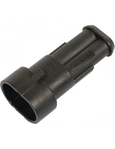 CONNECTEURS ETANCHE FEMELLE 2 VOIES AMP SUPERSEAL 1