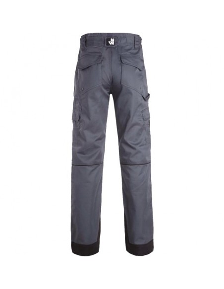 PANTALON DE TRAVAIL MULTIPOCHES  ANTRAS GRIS 38