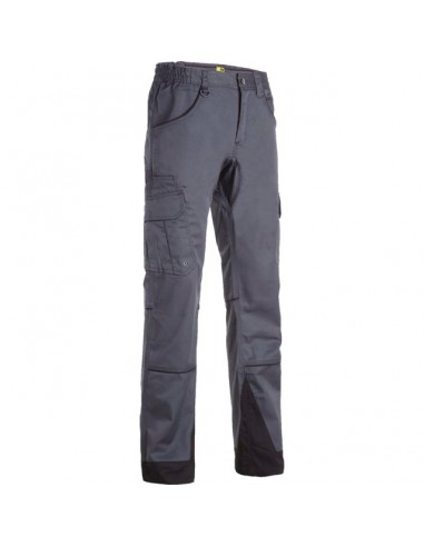 PANTALON DE TRAVAIL MULTIPOCHES ANTRAS GRIS 50