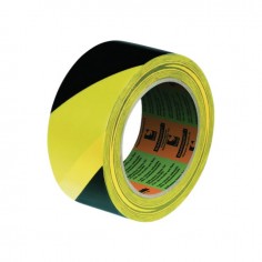 ADHESIF SIGNALISATION ZEBRE JAUNE/NOIR 50X33M EP 0