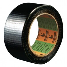 RUBAN ADHESIF REPARE BACHE NOIR 100MM X 50M BARNIER