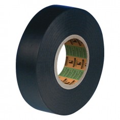 RUBAN ADHESIF ISOLATION ELECTRIQUE NOIR 19MM X 20M BARNIER