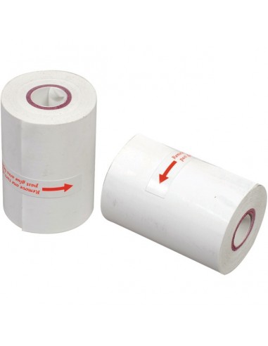 LOT DE 2 BOBINES PAPIER POUR TESTEURS BT301 / BT502 / BT2000EV