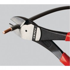 PINCE COUPANTE DE COTE A FORTE DEMULTIPLICATION LG 180 MM 2