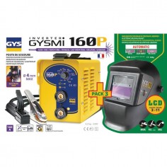 POSTE A SOUDER INVERTER MI 160P + MASQUE LCD TECHNO 11 2