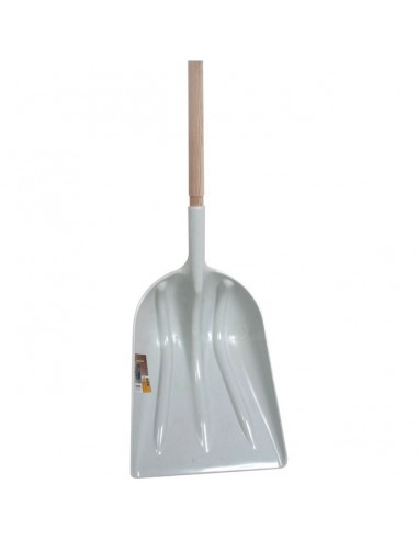 PELLE PLASTIQUE 37CM AVEC MANCHE BOIS 120 CM