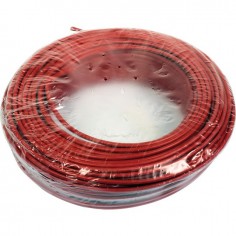 FIL MONOCONDUCTEUR ROUGE 6MM² ROULEAU DE 50M