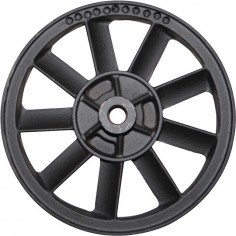 POULIE TETE DE COMPRESSEUR VFT185 255MM ALESAGE CONIQUE 18/19