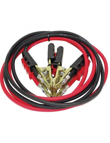 CABLE DE DEMARRAGE 25MM2 500A PINCE LAITON 2X3M