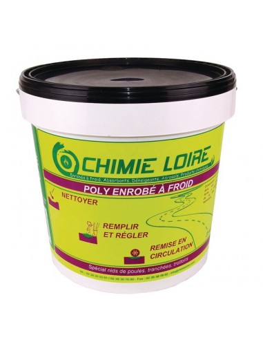ENROBE A FROID NOIR SEAU 25KG