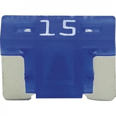 FUSIBLE ENFICHABLE MICRO 15A LOW PROFILE BLEU