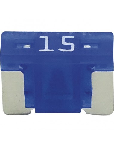 FUSIBLE ENFICHABLE MICRO 15A LOW PROFILE BLEU