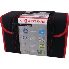 KIT 6 ACCESSOIRES SOUFFLETTE POIGNEE DE GONFLAGE TUYAU RACCORD RAPIDE TB4 2